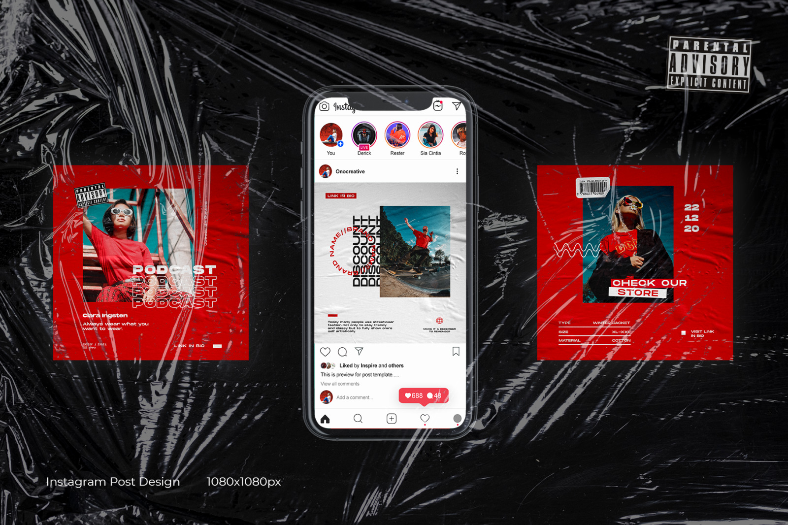 Christmas Hype Instagram Template Christmas Hype Instagram Template