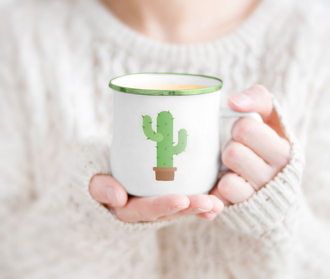 Cactus clipart. Cacti vector illustration set Cactus clipart. Cacti vector illustration set