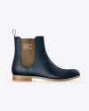 Suede Chelsea Boot Mockup