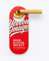 Door Hanger Mockup