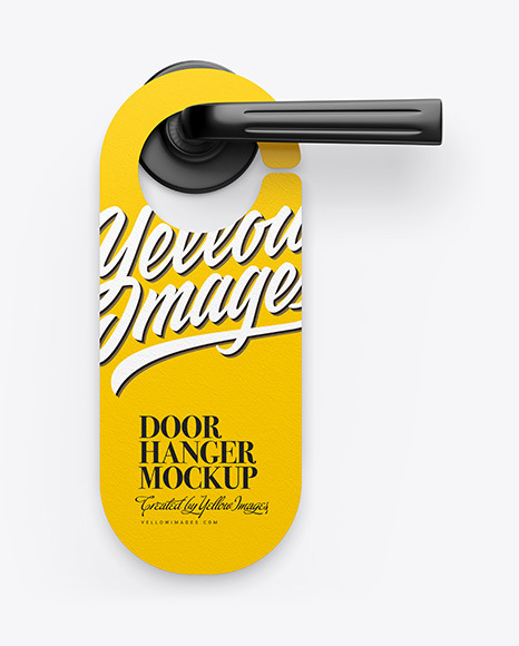 Door Hanger Mockup