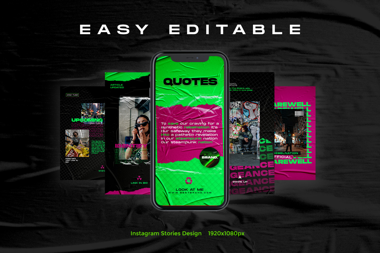 GreenSurf Instagram Template GreenSurf Instagram Template