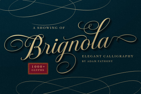 Brignola Script - Calligraphic