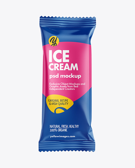 Ice Cream Bar Mockup