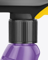 Glossy Spray Bottle Mockup