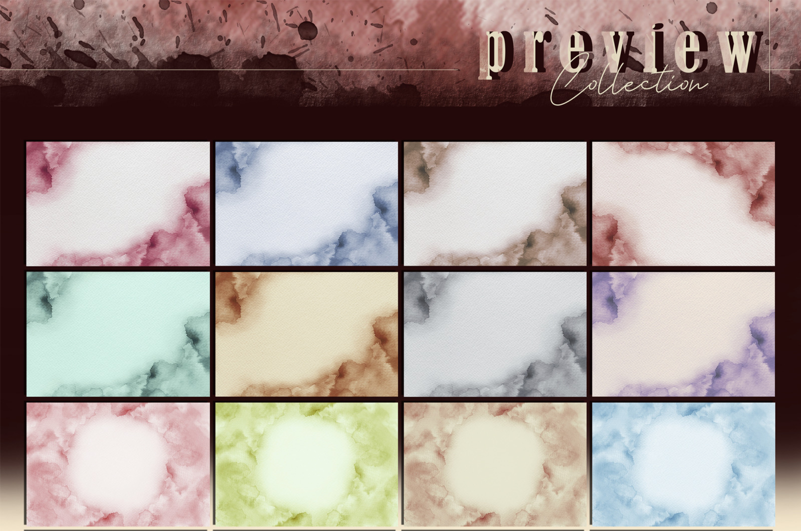 NEBULOUS Watercolor Backgrounds NEBULOUS Watercolor Backgrounds