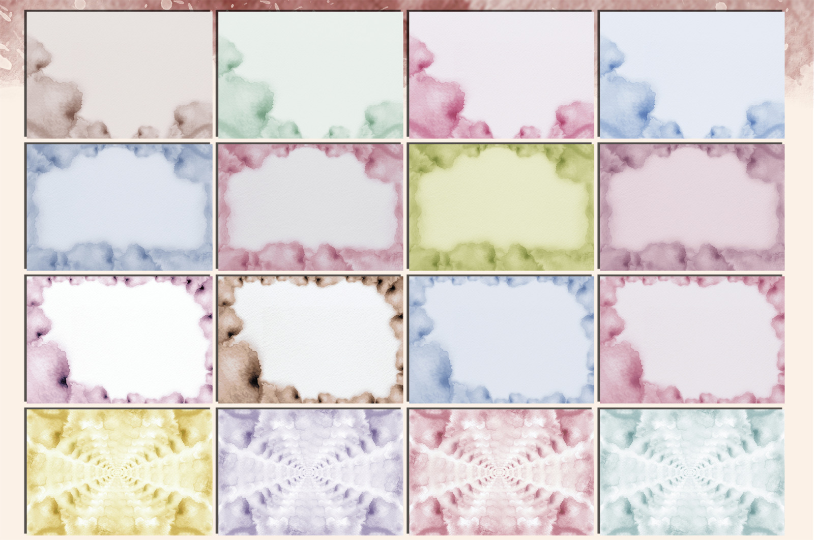 NEBULOUS Watercolor Backgrounds NEBULOUS Watercolor Backgrounds