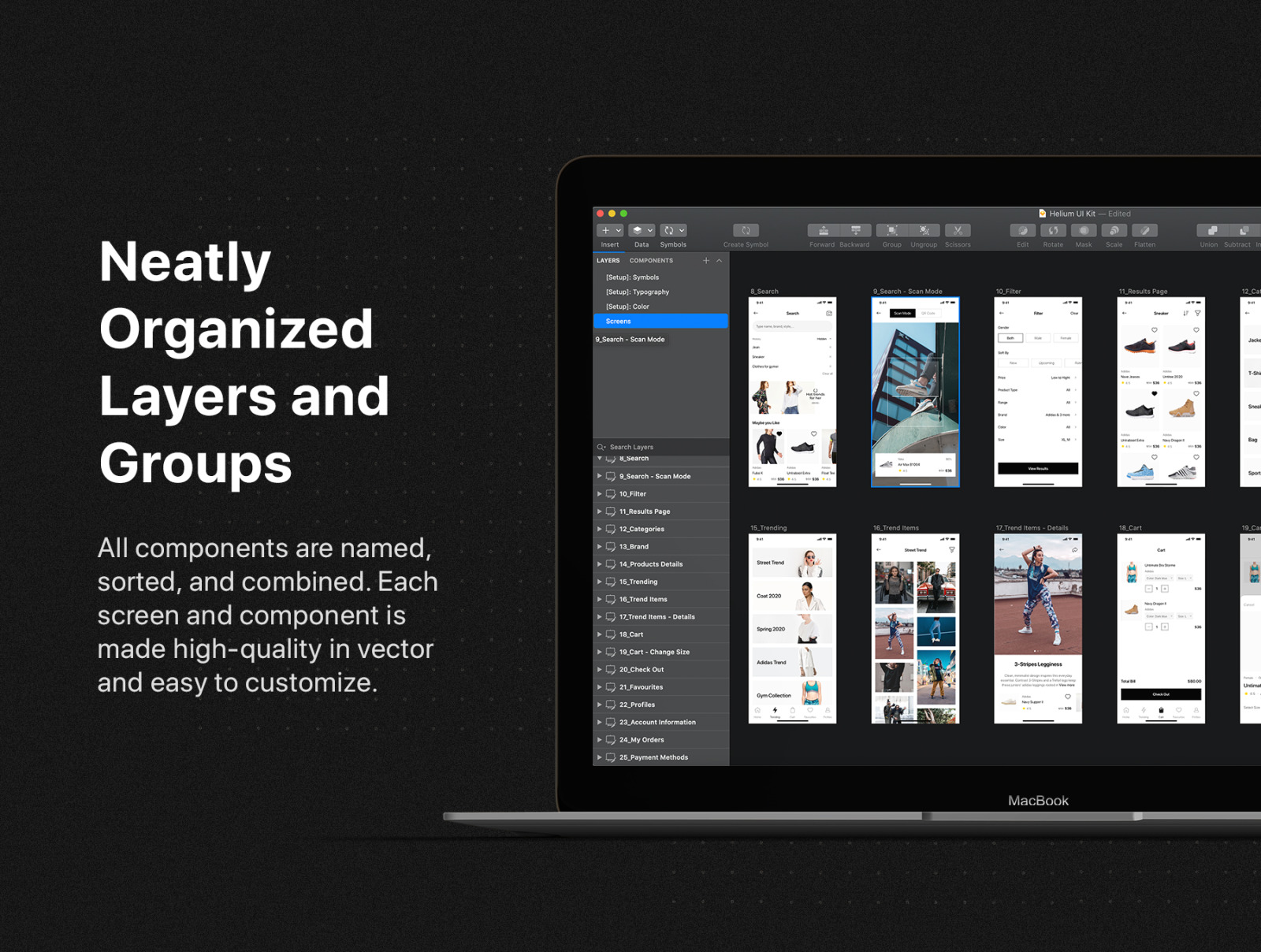 Helium - Fashion Shop UI Kit Helium - Fashion Shop UI Kit