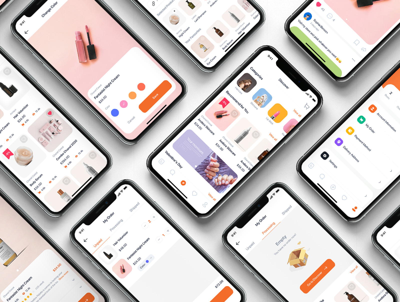 Blossom - Beauty UI Kit