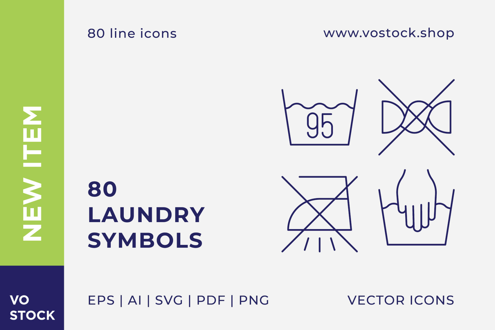80 Care Laundry Symbols 80 Care Laundry Symbols
