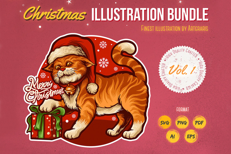 Christmas Animals Bundle Set Christmas Animals Bundle Set