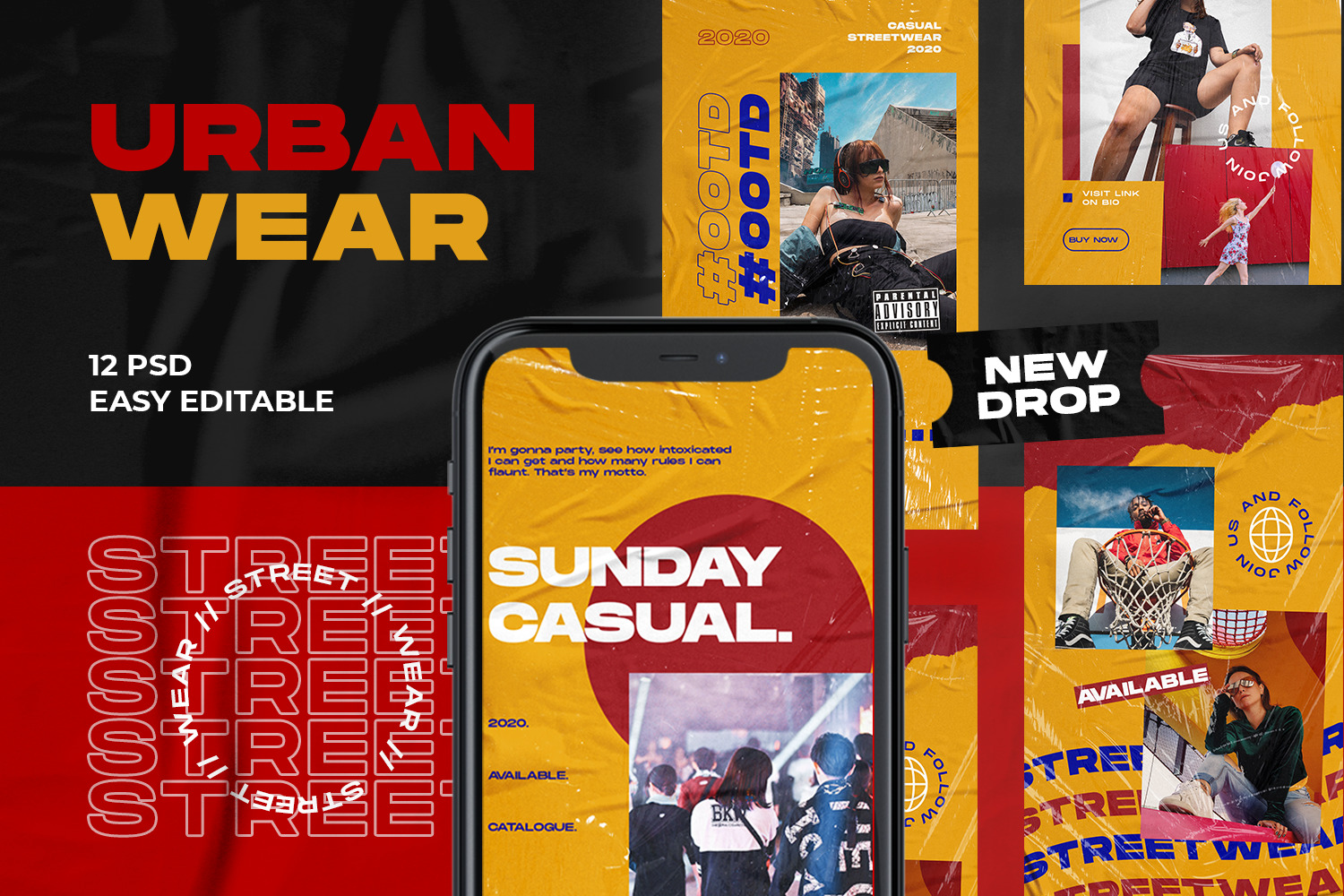 Urban Wear Instagram Template