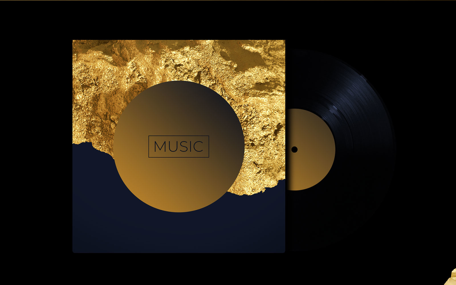 GOLD plants & stones collection #03 GOLD plants & stones collection #03
