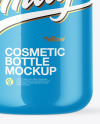 Glossy Cosmetic Bottle Mockup