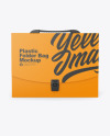 Plastic Folder Bag Mockup