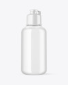 Clear Cosmetic Bottle Mockup