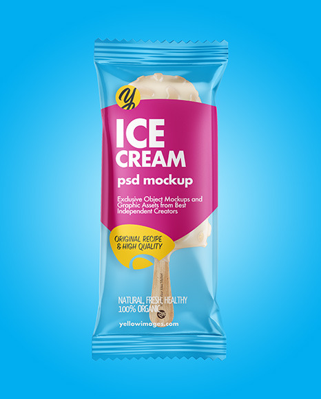 Ice Cream Bar Mockup