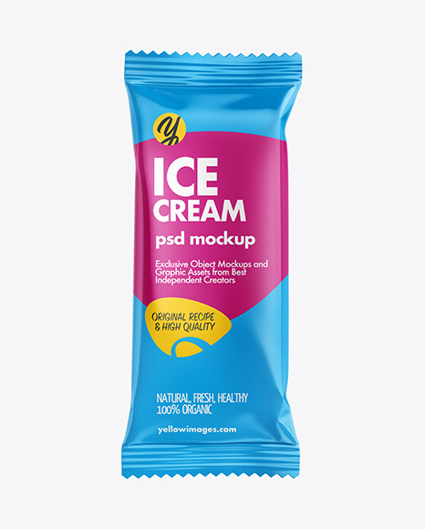 Ice Cream Bar Mockup