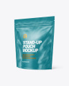 Glossy Stand-up Pouch Mockup