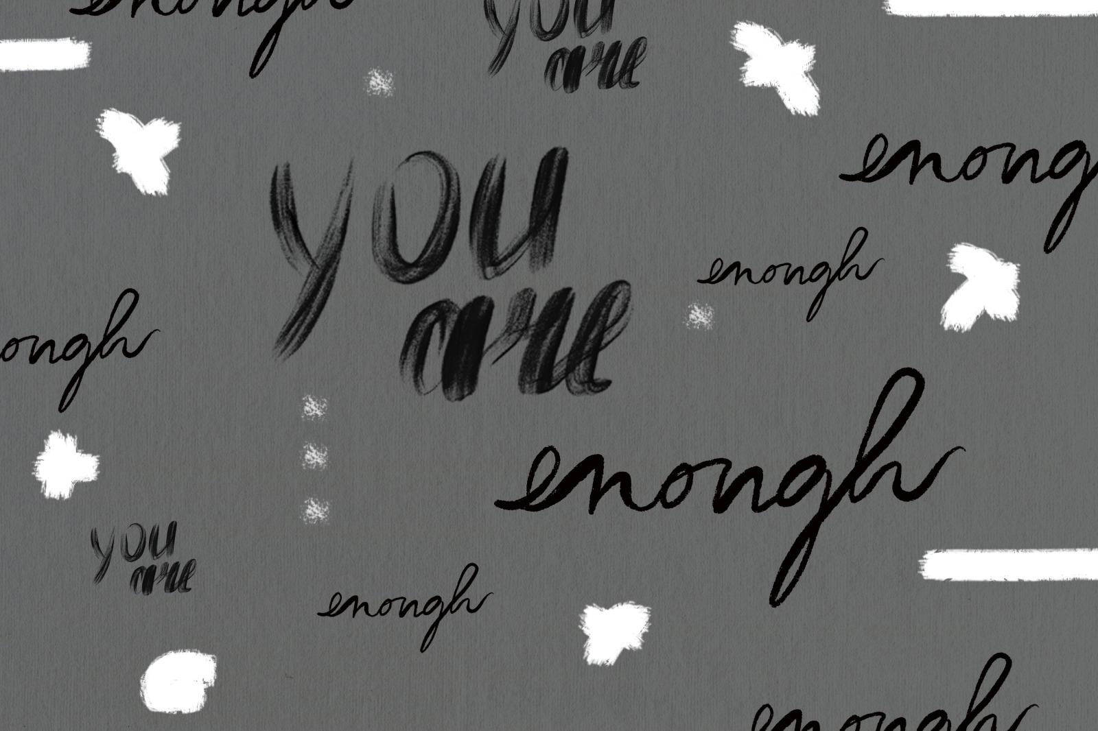 Texture Lettering Set for Procreate Texture Lettering Set for Procreate