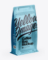 Metallic Coffee Bag - Half Side View