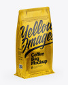 Metallic Coffee Bag - Half Side View