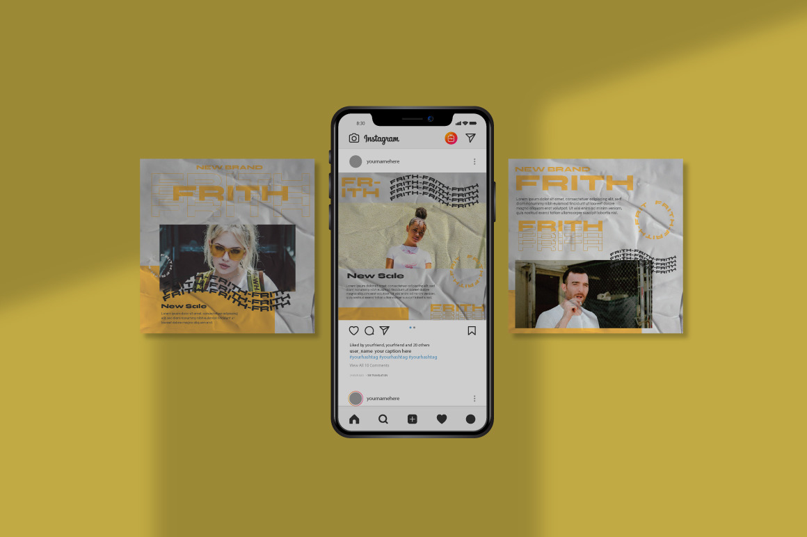 Frith Instagram Template Frith Instagram Template