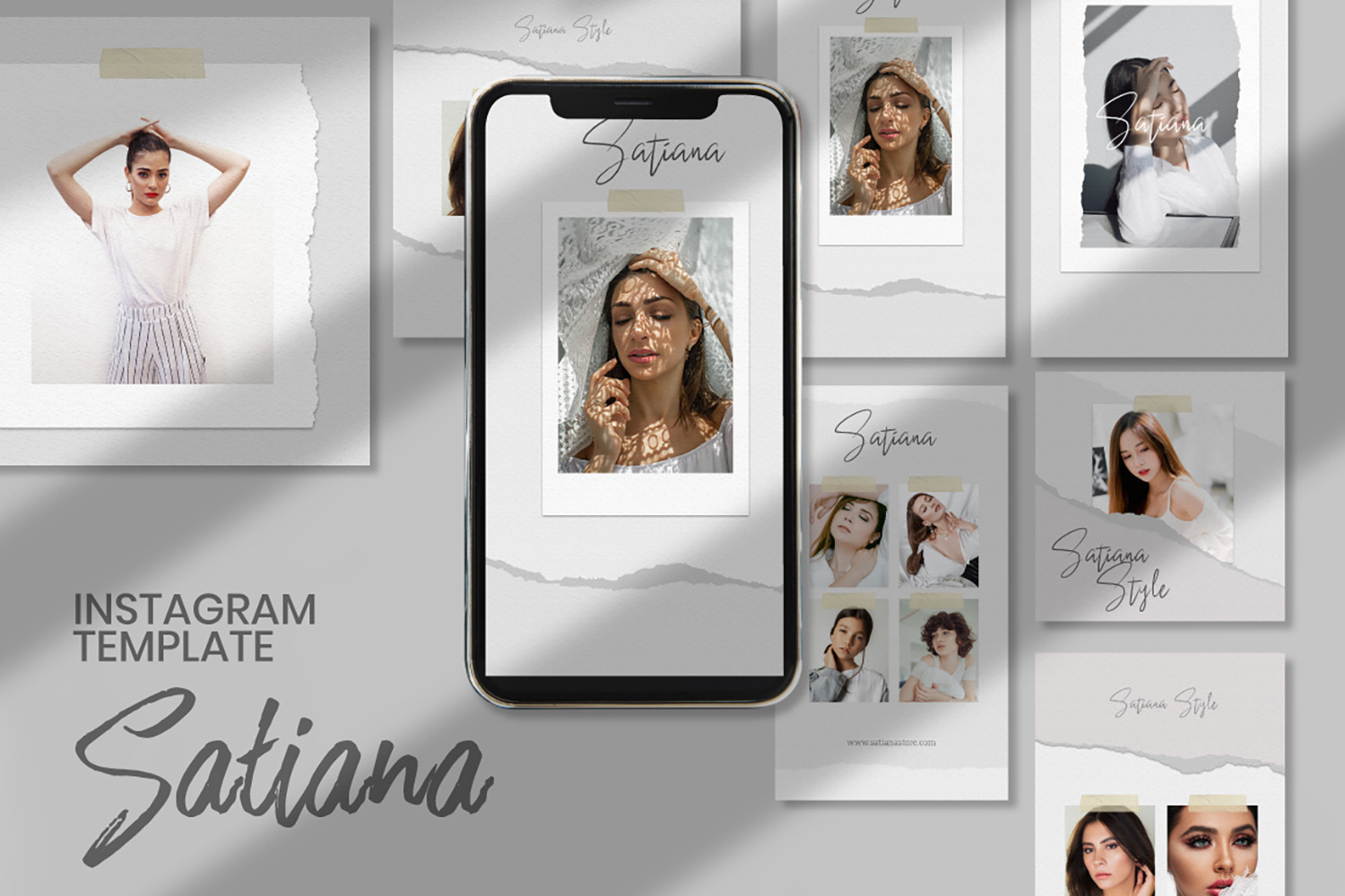 Satiana Instagram Template