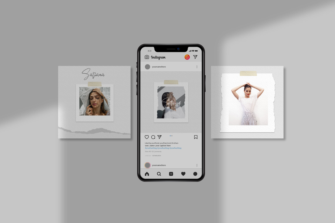 Satiana Instagram Template Satiana Instagram Template