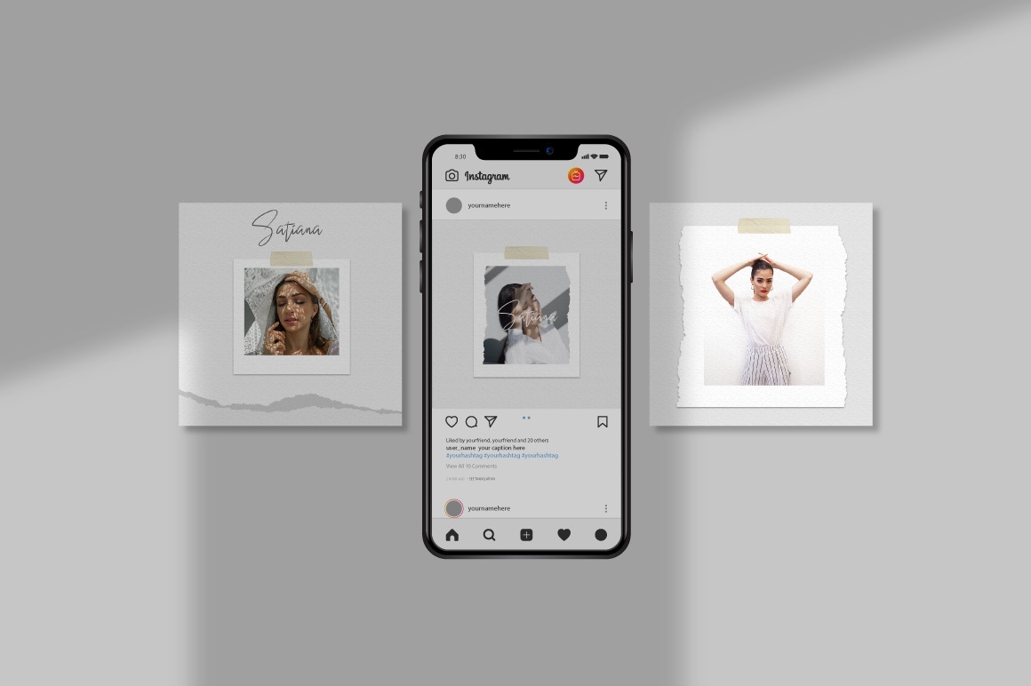 Satiana Instagram Template