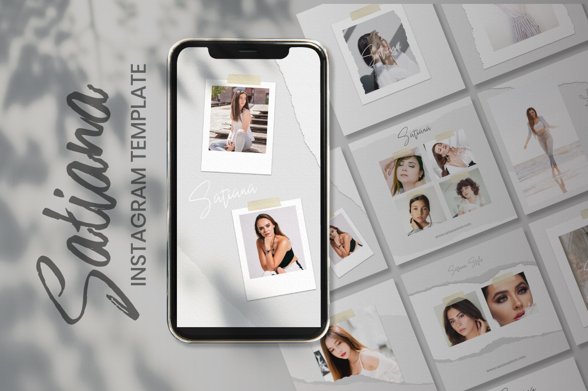 Satiana Instagram Template