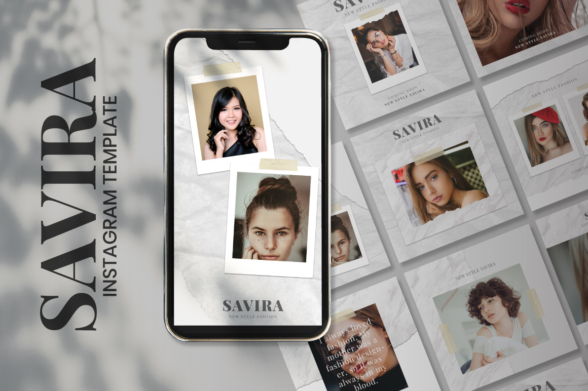 Savira Instagram Template