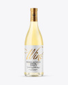 Clear Glass White Wine Bottle Mockup