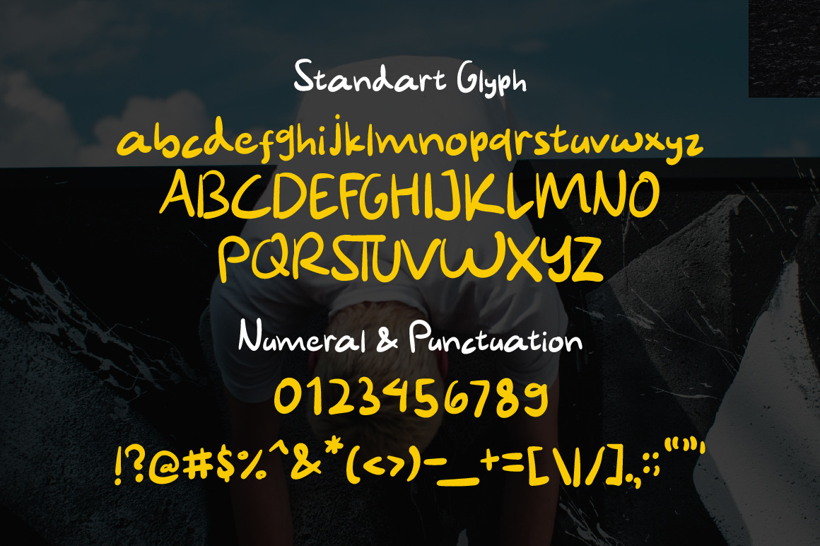 Awkward Handwriting Typeface Awkward Handwriting Typeface