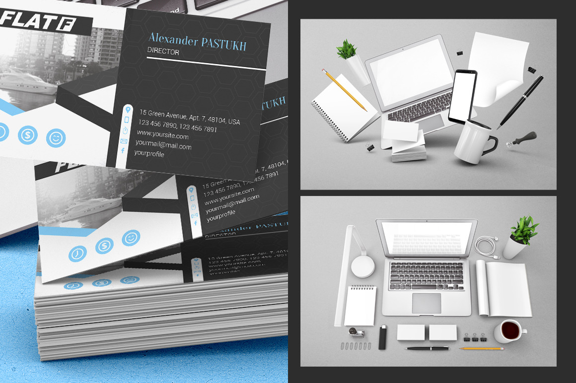 Branding & Identity Mockup Branding & Identity Mockup