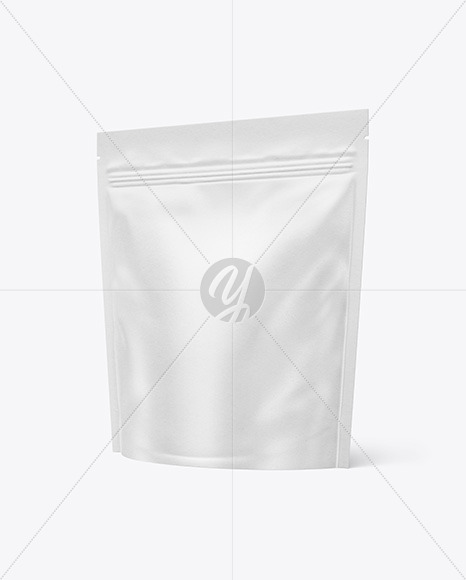 Paper Stand-up Pouch Mockup