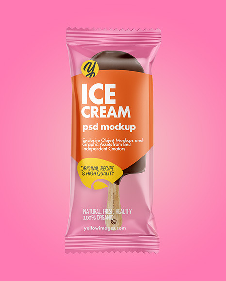 Ice Cream Bar Mockup