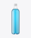 Plastic Glossy Drink Bottle Mockup