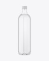 Clear Plastic Water Bottle Mockup