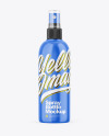 Glossy Spray Bottle Mockup