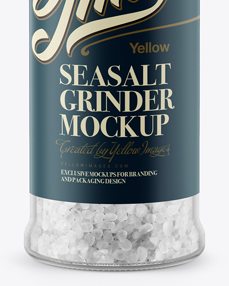 Sea Salt Grinder Mockup