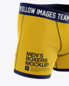 Boxer Briefs Mockup - Half Side View