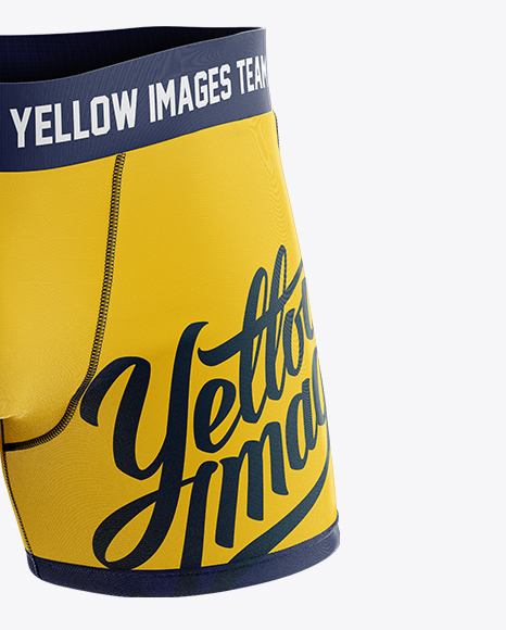 Boxer Briefs Mockup - Front View