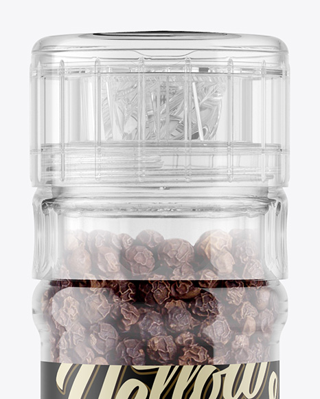 Black Pepper Grinder Mockup