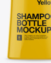 Glossy Shampoo Bottle Mockup