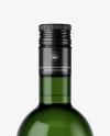 Green Glass Bottle Mockup