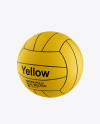 Water Polo Ball Mockup - Halfside View