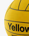 Water Polo Ball Mockup - Halfside View