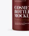 Matte Cosmetic Bottle with Batcher Mockup