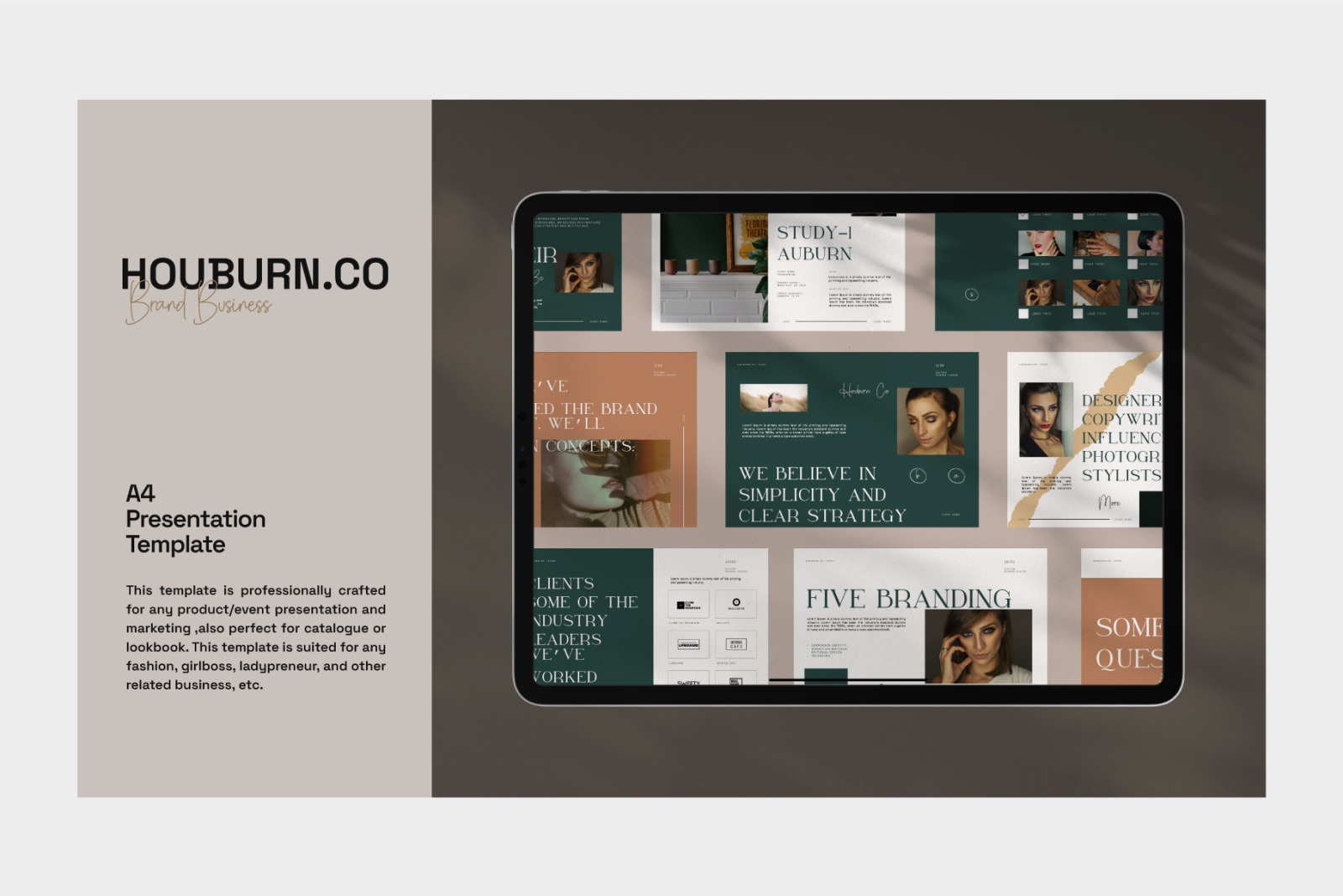 Houburn.CO Presentation Template